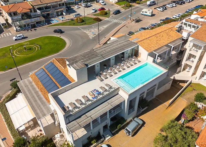 Hotel With Panoramic Swimming Pool In Porto San Paolo Just 850 Mt From The Sea